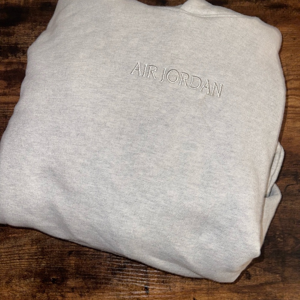 Air Jordan Grey Hoodie